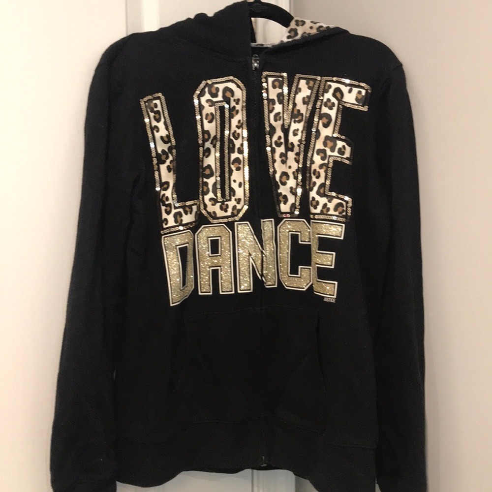GUC JUSTICE LOVE Dance Hoodie(14)/Sweatpants (12)
